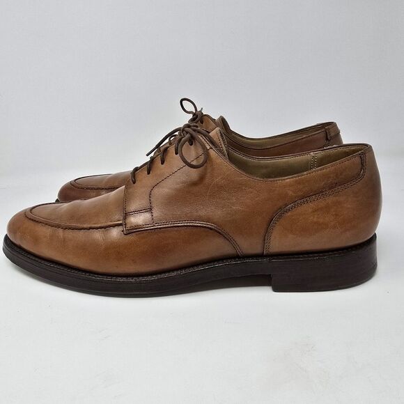 Crockett & Jones Onslow Cordovan Mens 12‎ B Brown Leather Luxury Dress Shoes